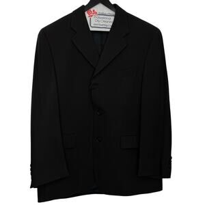 Franco Tassi Men's 40 S 100% Wool 3-Button Sport Coat Blazer